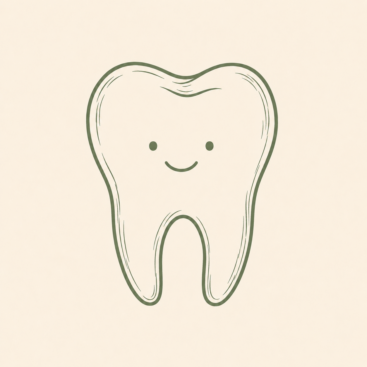 Pediatric dental care icon