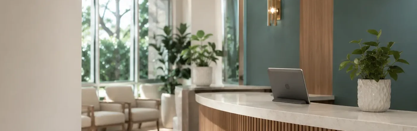 Modern, welcoming orthodontics clinic interior
